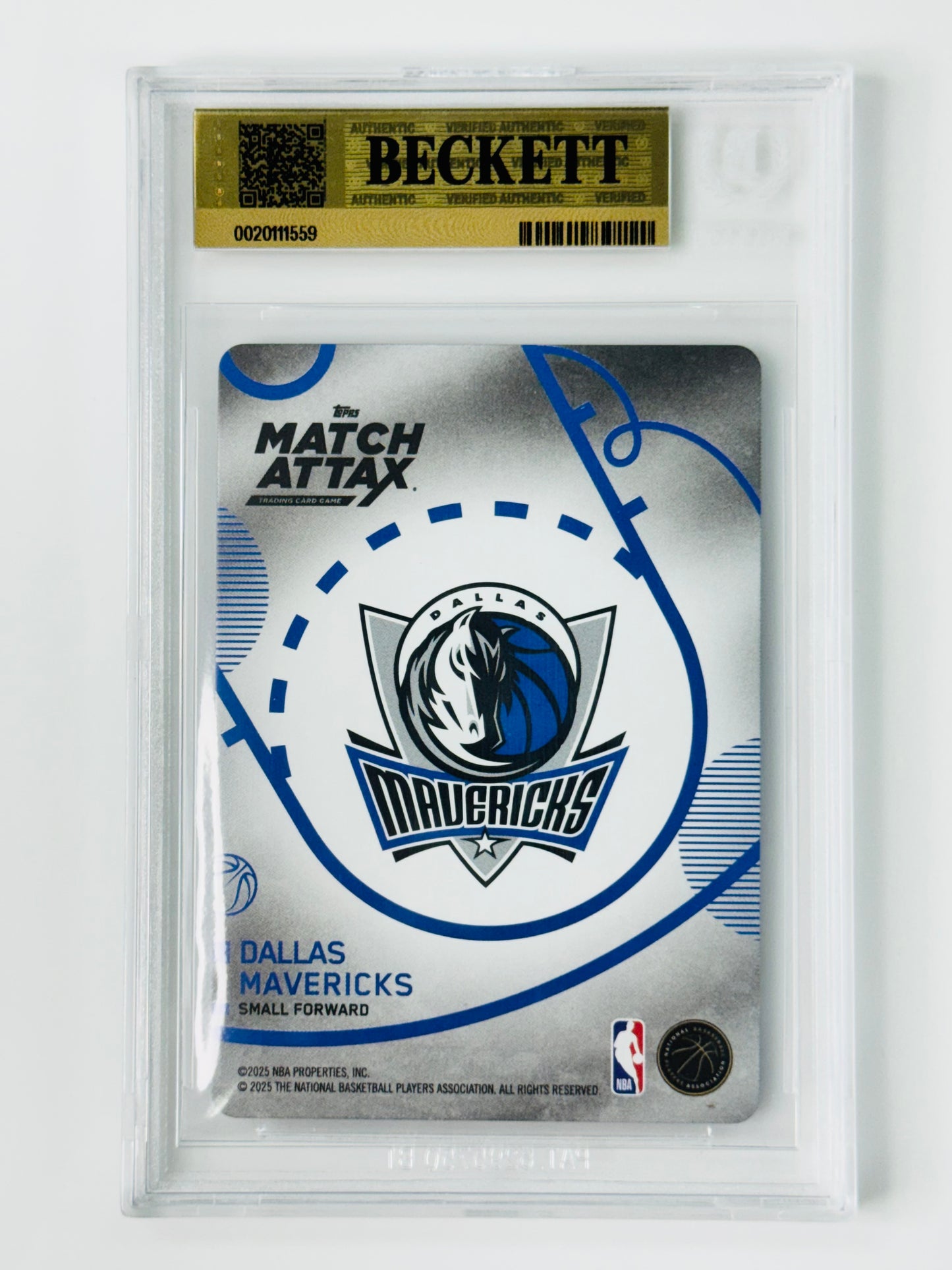 2025-26 Topps Match Attax In Motion #KICF Cooper Flagg BGS 10