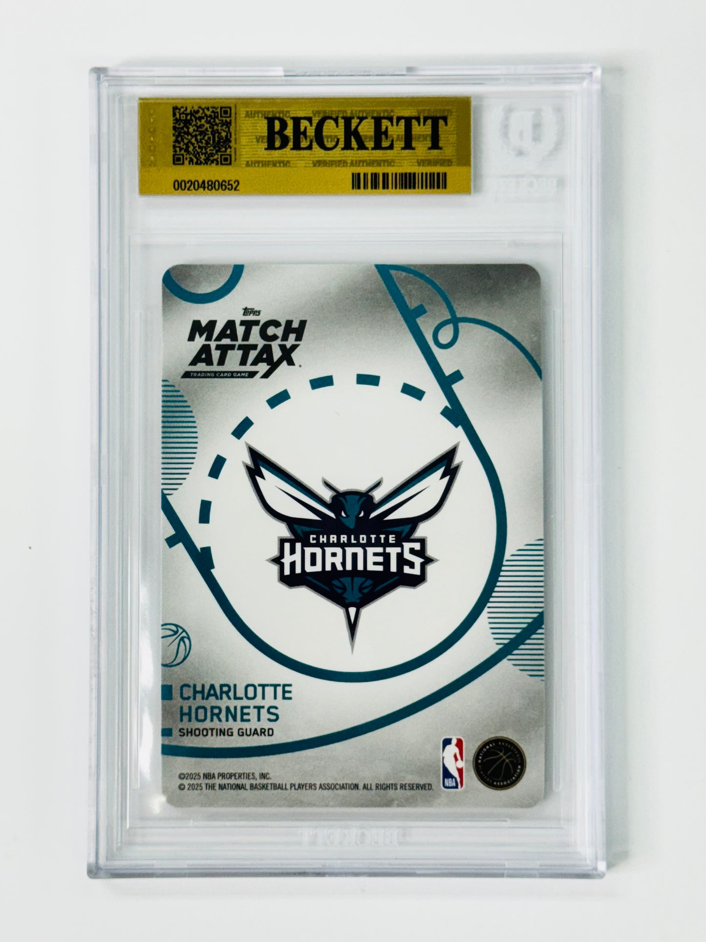 2025-26 Topps Match Attax Breakthrough Ballers #BBKK Kon Knueppel BGS 10 Rookie RC