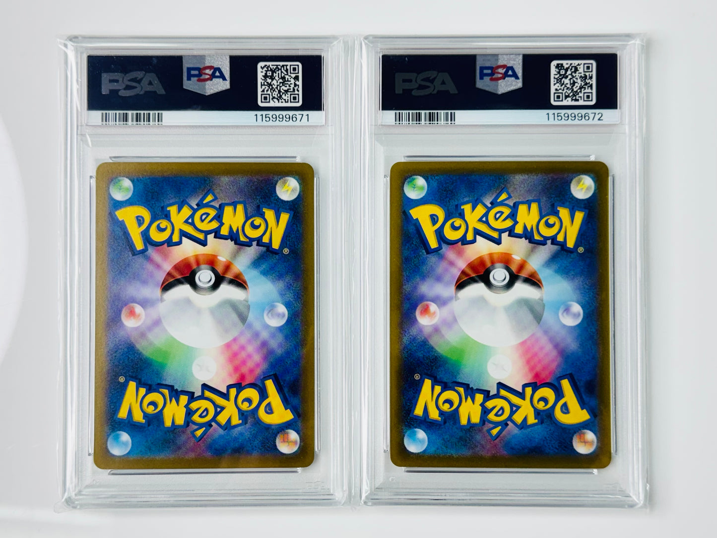 2022 Pokemon JPN SWSH VSTAR Universe #221 & #212 FA/Mewtwo & FA/Charizard PSA 10 Sequential Set