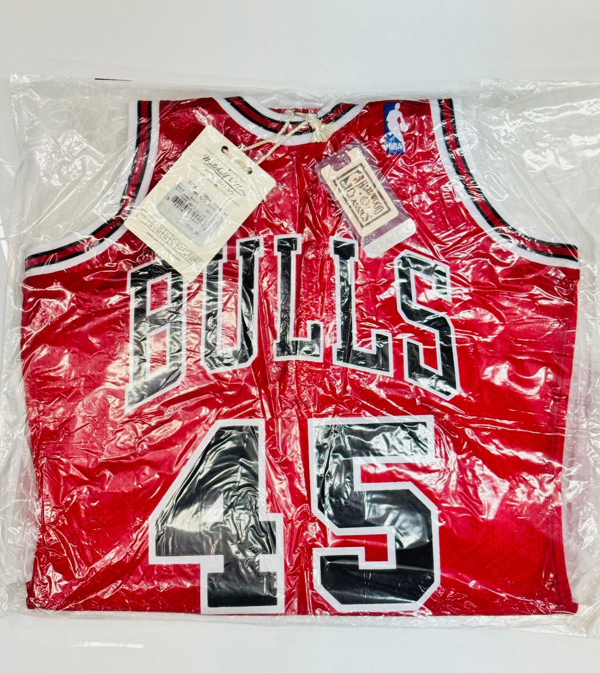 Mitchell & Ness Men's Chicago Bulls Michael Jordan #45 1994-95 Homecoming Authentic Jersey Red Size S