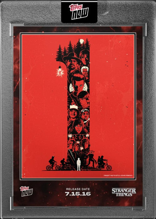 PRE-ORDER Topps Now Stranger Things Card STRA 2025 Jan 6