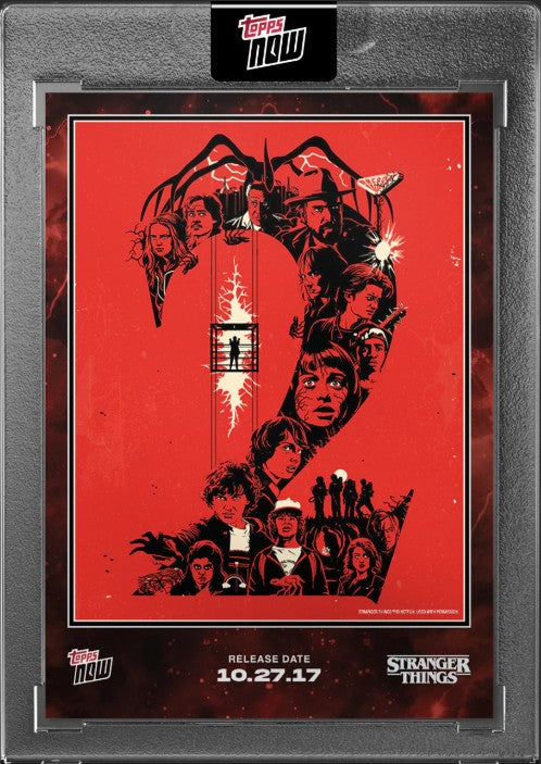 PRE-ORDER Topps Now Stranger Things Card STRA 2025 Jan 6