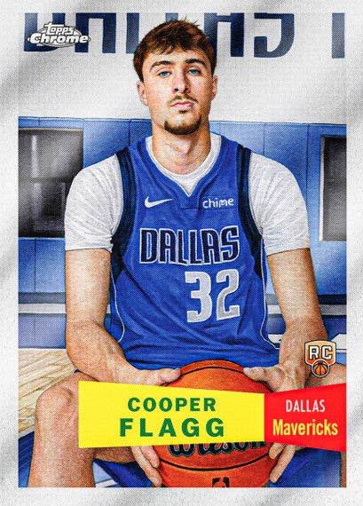 PRE-ORDER Topps Cooper Flagg 2025-26 NBA Living Set® Card 11 2026 Jan15