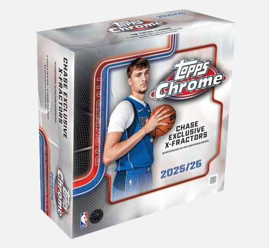 2025-26 Topps Chrome Basketball Mega Box