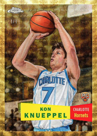 PRE-ORDER Topps Kon Knueppel 2025-26 NBA Living Set Card 15 2026 Feb12