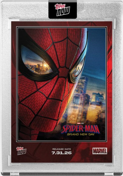 PRE-ORDER Topps Now 2026 Marvel Topps Now Spider-Man Brand New Day Aug6