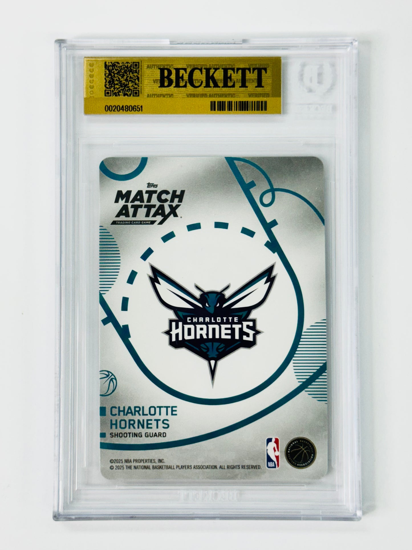 2025-26 Topps Match Attax Breakthrough Ballers #BBKK Kon Knueppel BGS 9.5 Rookie RC