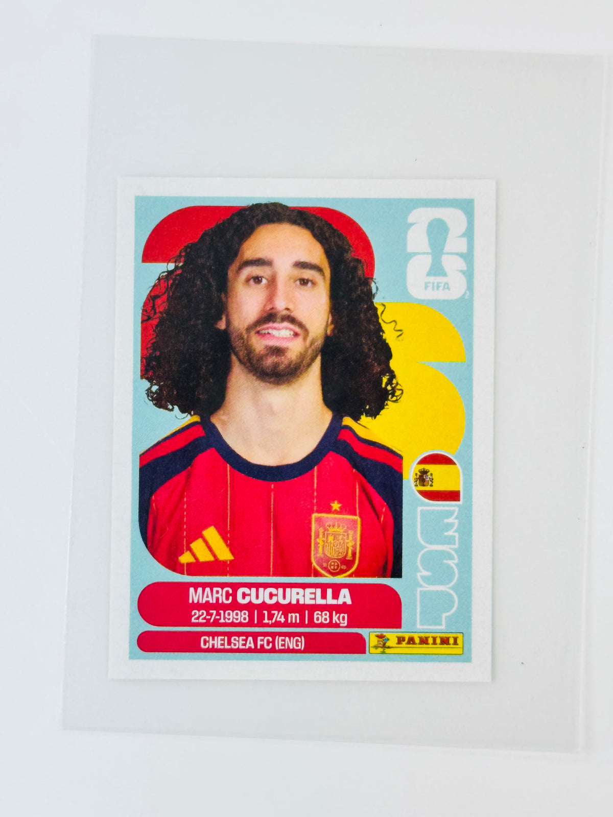 Panini FIFA World Cup 2026 Official Sticker Collection ESP8 Marc Cucurella