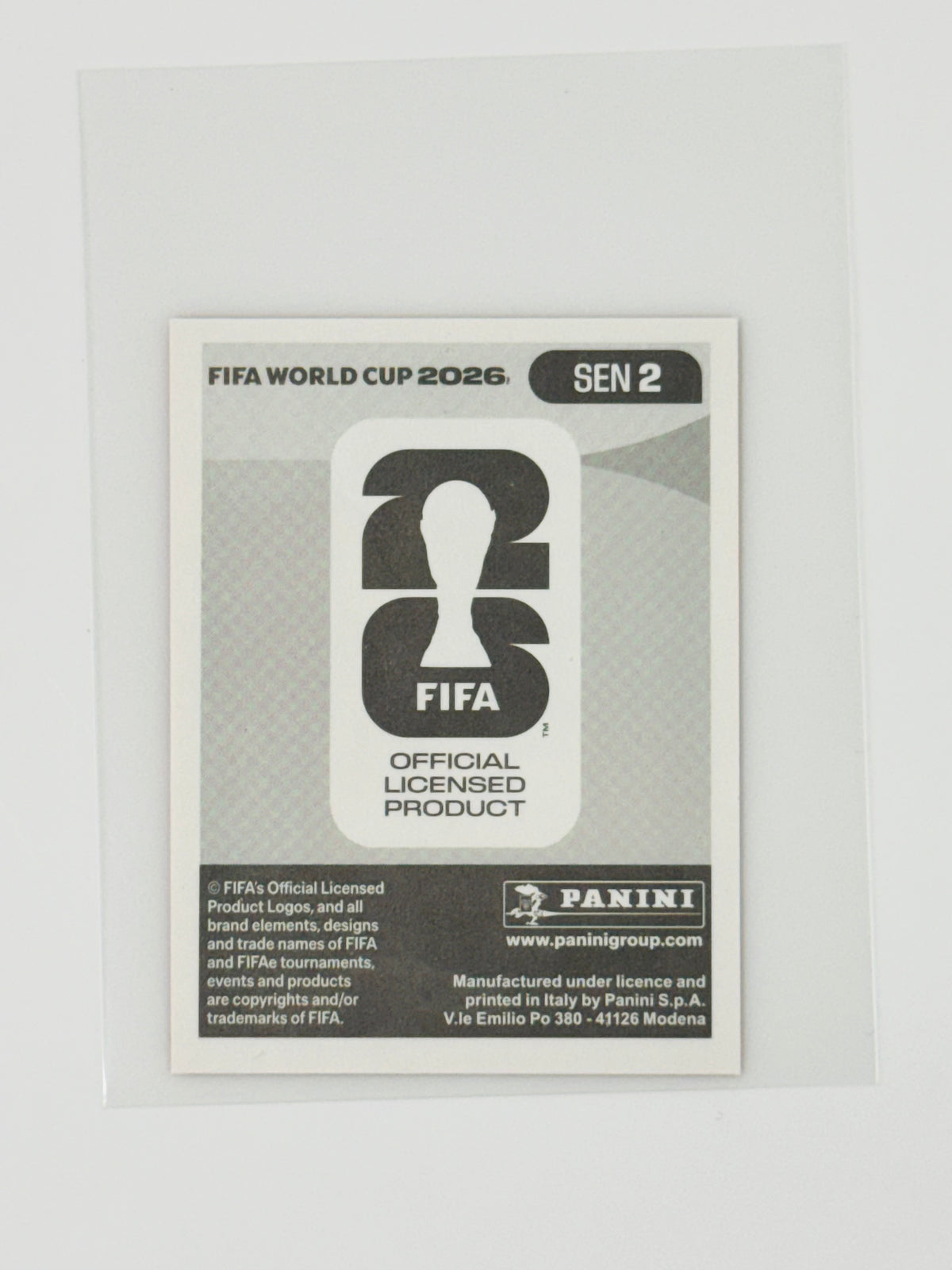 Panini FIFA World Cup 2026 Official Sticker Collection SEN2 Edouard Mendy Red Parallels