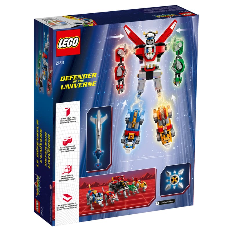 Lego Ideas 21311 Voltron Defender Of The Universe 2018