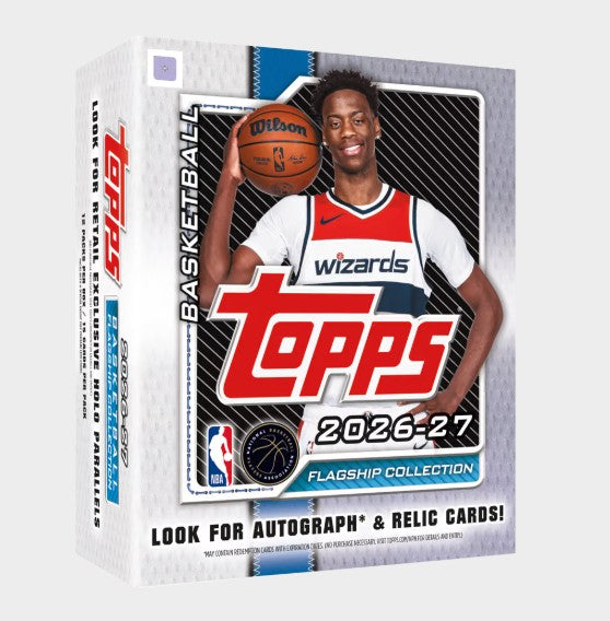 PRE-ORDER 2026-27 Topps Flagship Basketball Mega Box Dec