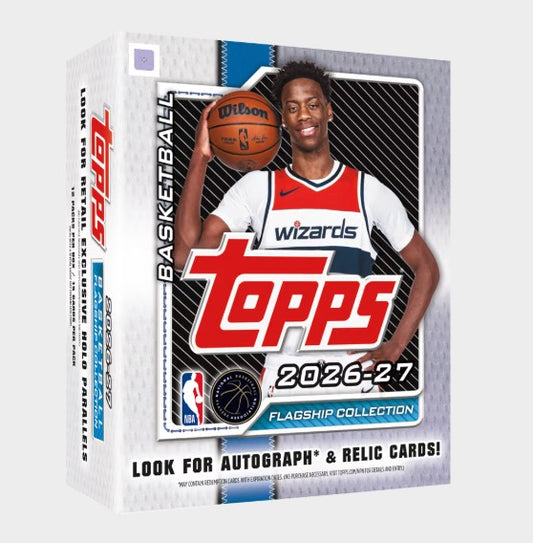 PRE-ORDER 2026-27 Topps Flagship Basketball Mega Box Dec