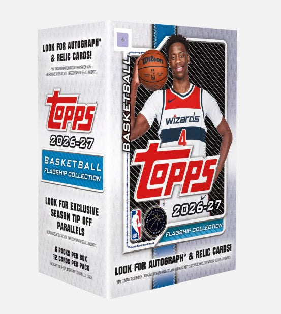 PRE-ORDER 2026-27 Topps Flagship Basketball Value Box Dec