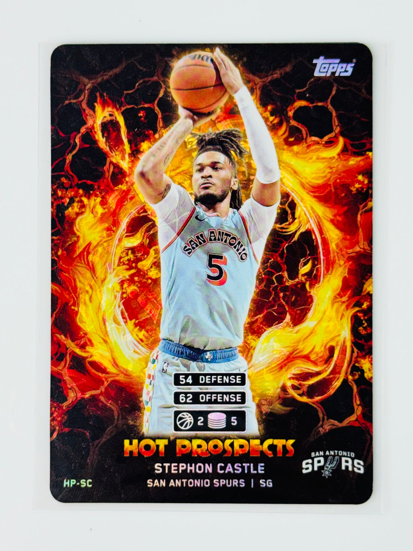 2025-26 Topps Match Attax Hot Prospects #HPSC Stephon Castle