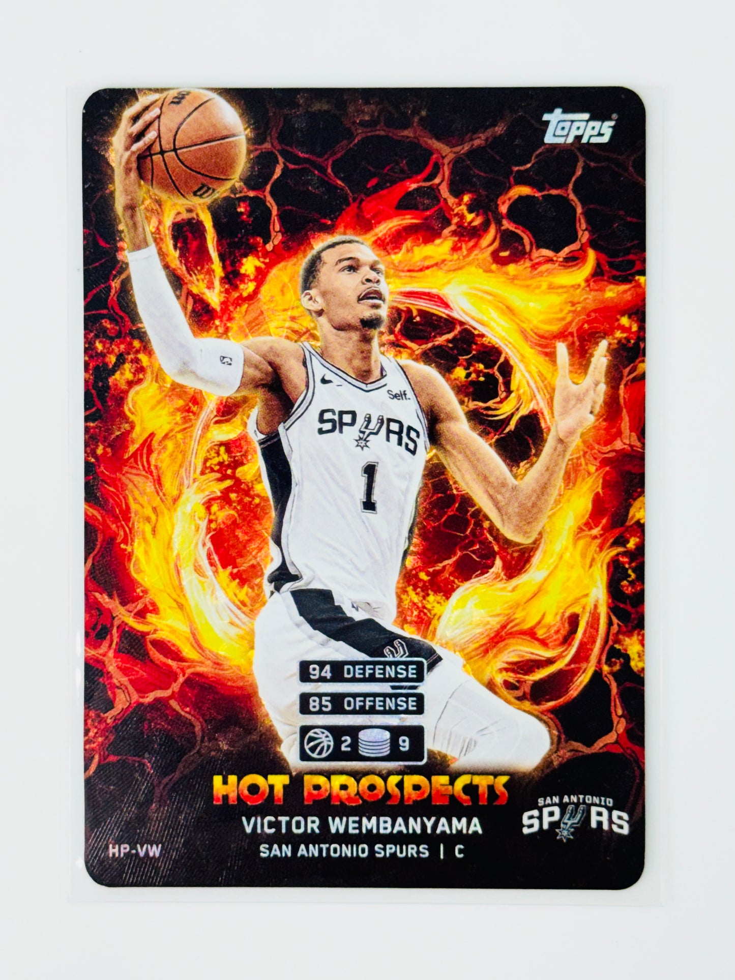 2025-26 Topps Match Attax Hot Prospects #HPVW Victor Wembanyama