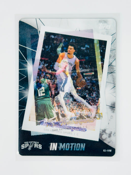 2025-26 Topps Match Attax In Motion #KIVW Victor Wembanyama