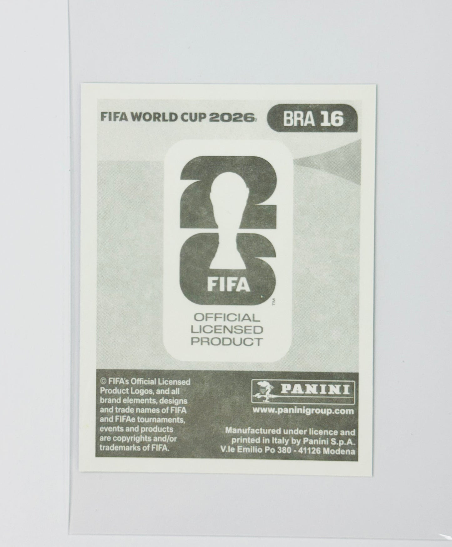 Panini FIFA World Cup 2026 Official Sticker Collection Online Exclusive BRA16 Joao Pedro Blue Crumple