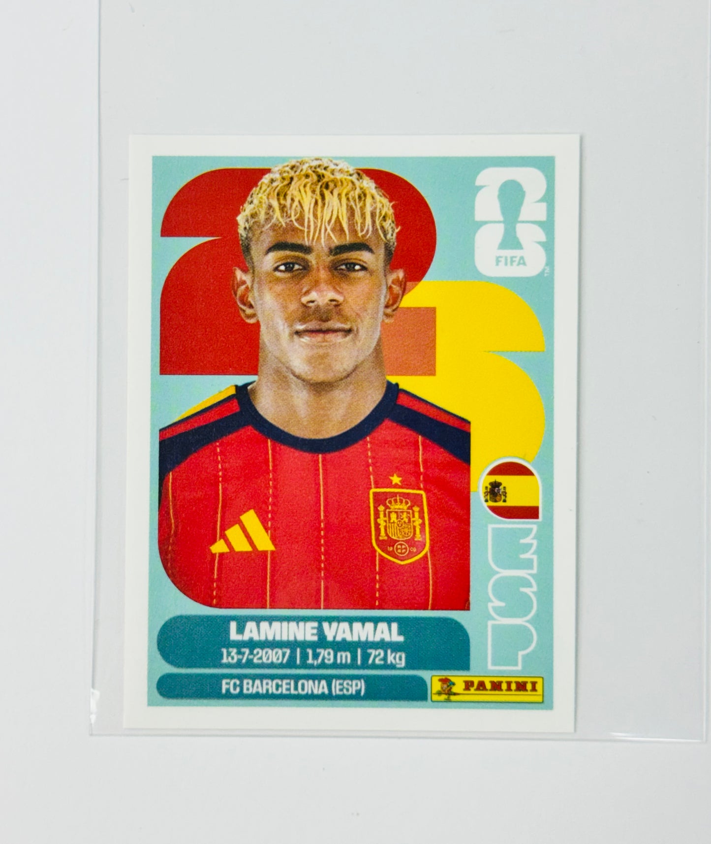 Panini FIFA World Cup 2026 Official Sticker Collection ESP15 Lamine Yamal
