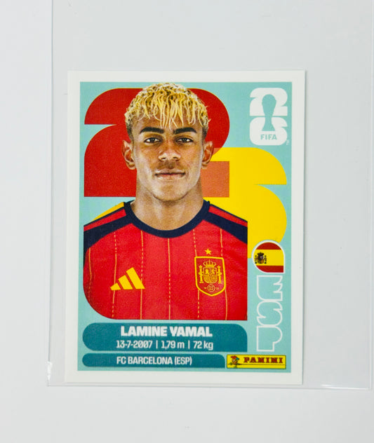 Panini FIFA World Cup 2026 Official Sticker Collection ESP15 Lamine Yamal