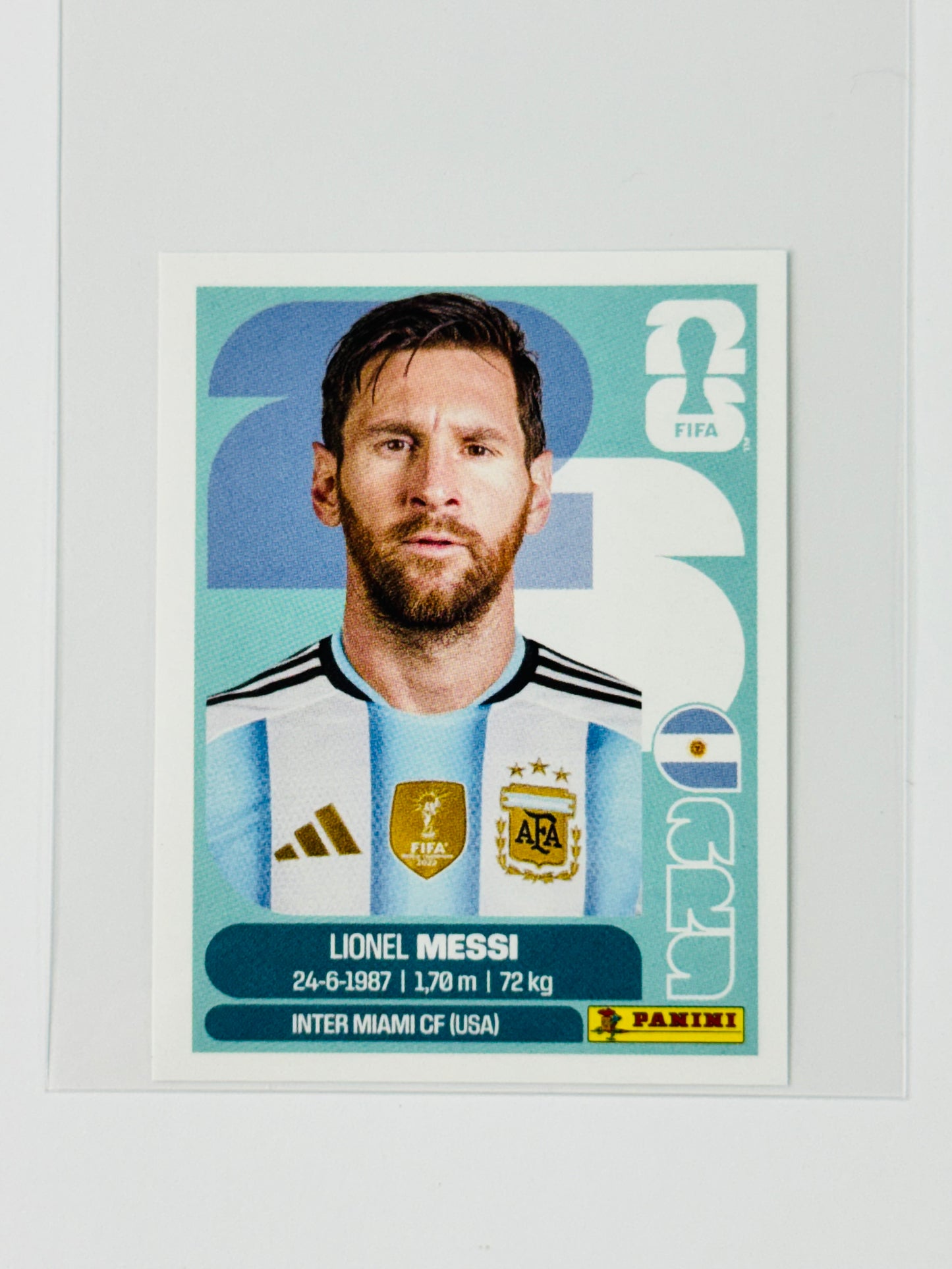 Panini FIFA World Cup 2026 Official Sticker Collection ARG17 Lionel Messi