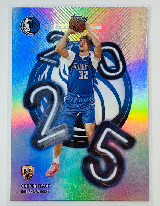 Topps 2025-26 Class Of 2025 Cooper Flagg C25-1 RC Insert Dallas Mavericks Rookie