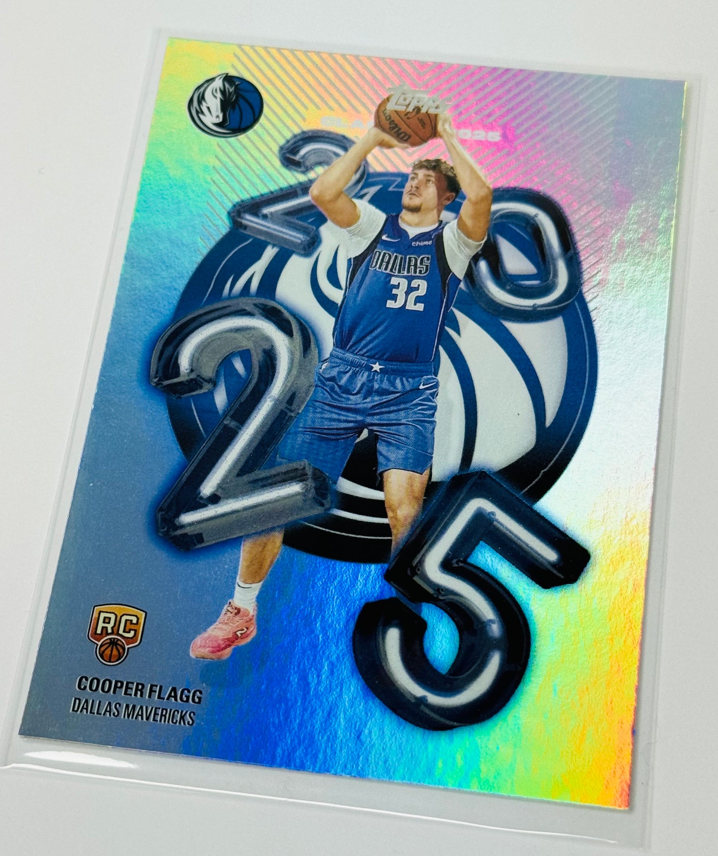 Topps 2025-26 Class Of 2025 Cooper Flagg C25-1 RC Insert Dallas Mavericks Rookie