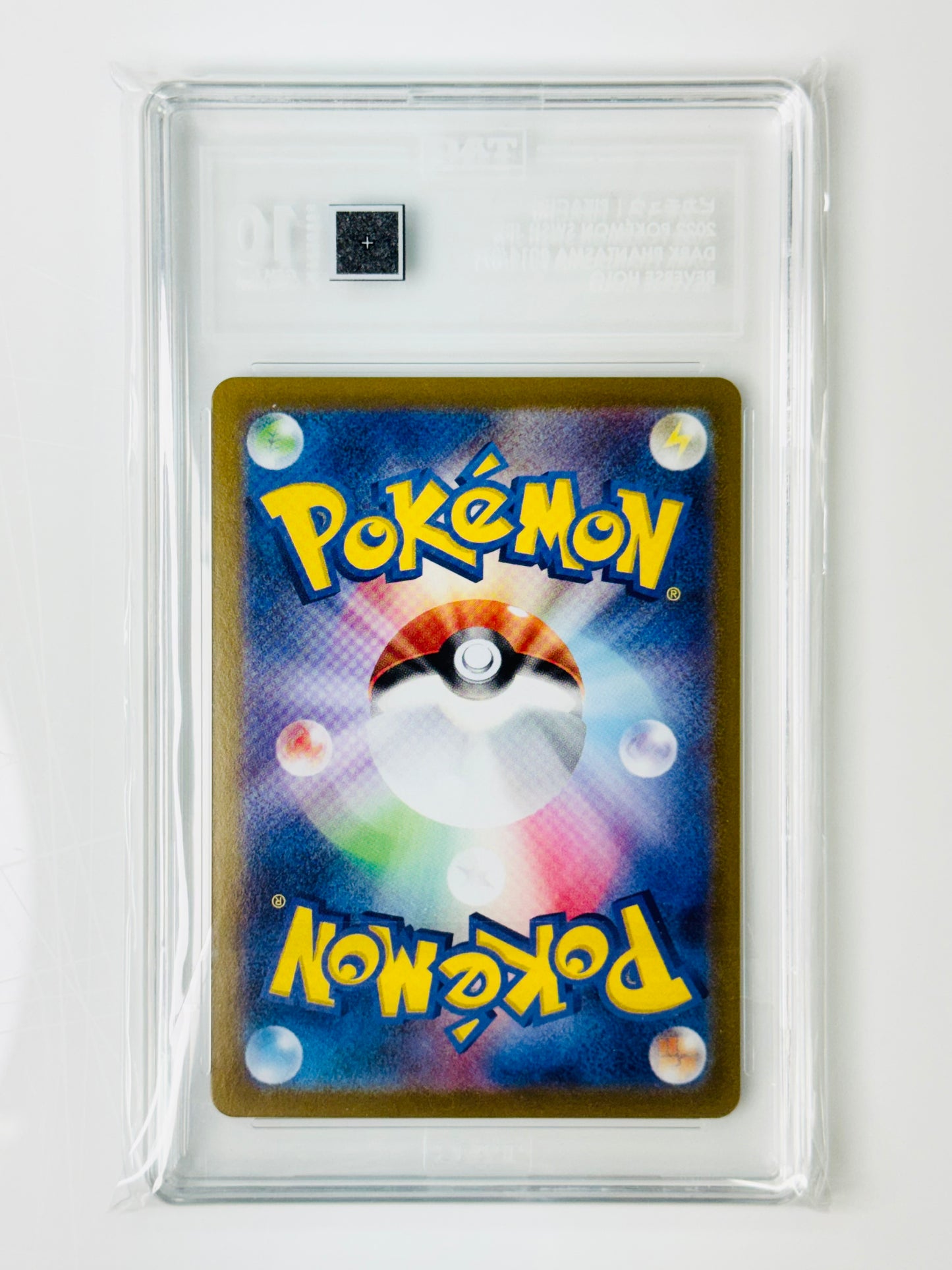 2022 Pokemon Sword & Shield Japanese Dark Phantasma #014/071 Pikachu Reverse Holo TAG 10