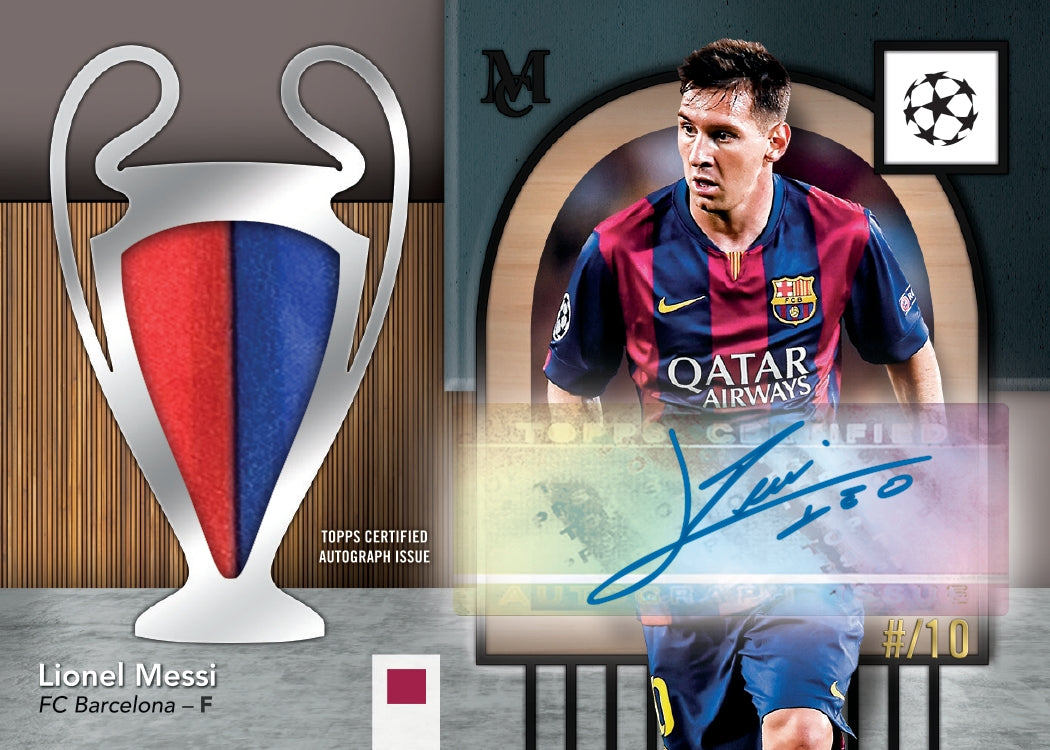 PRE-ORDER Topps Museum Collection UEFA Club Competitions 2025 Nov25