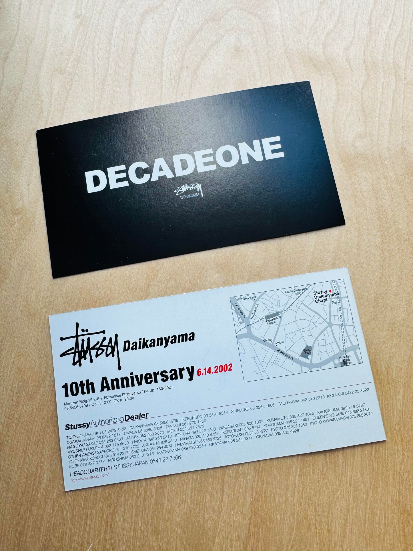 Stussy Japan Daikanyama 10th Anniversary Limited Edition Mug Ceramic with Starbucks Coffee Beans Set